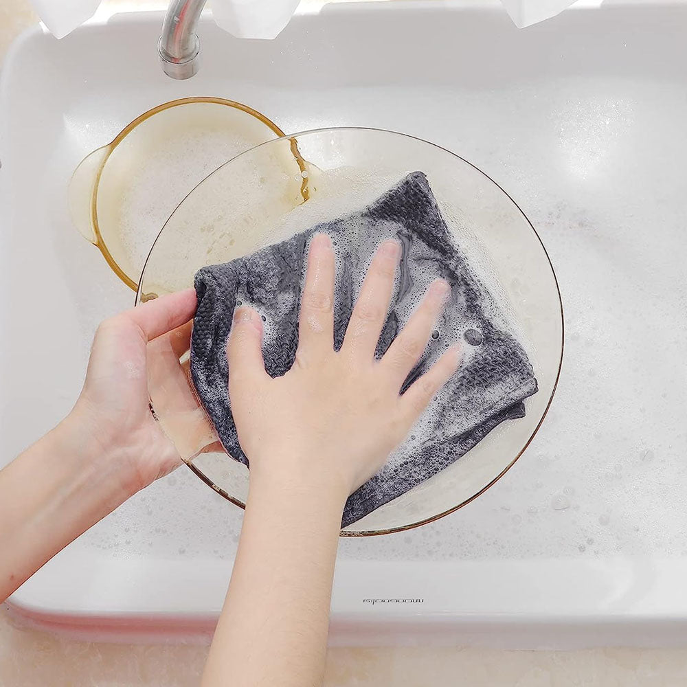 12Pcs Cotton Waffle Weave Kitchen Dish Cloths Ultra Soft Absorbent Dish Towels