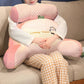 Bed Rest Pillow Neck Lumbar Support Seat Cushion with Arms