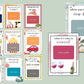 38-Sheets Christmas Gift Card Book Coil Bound Holiday Card Holder