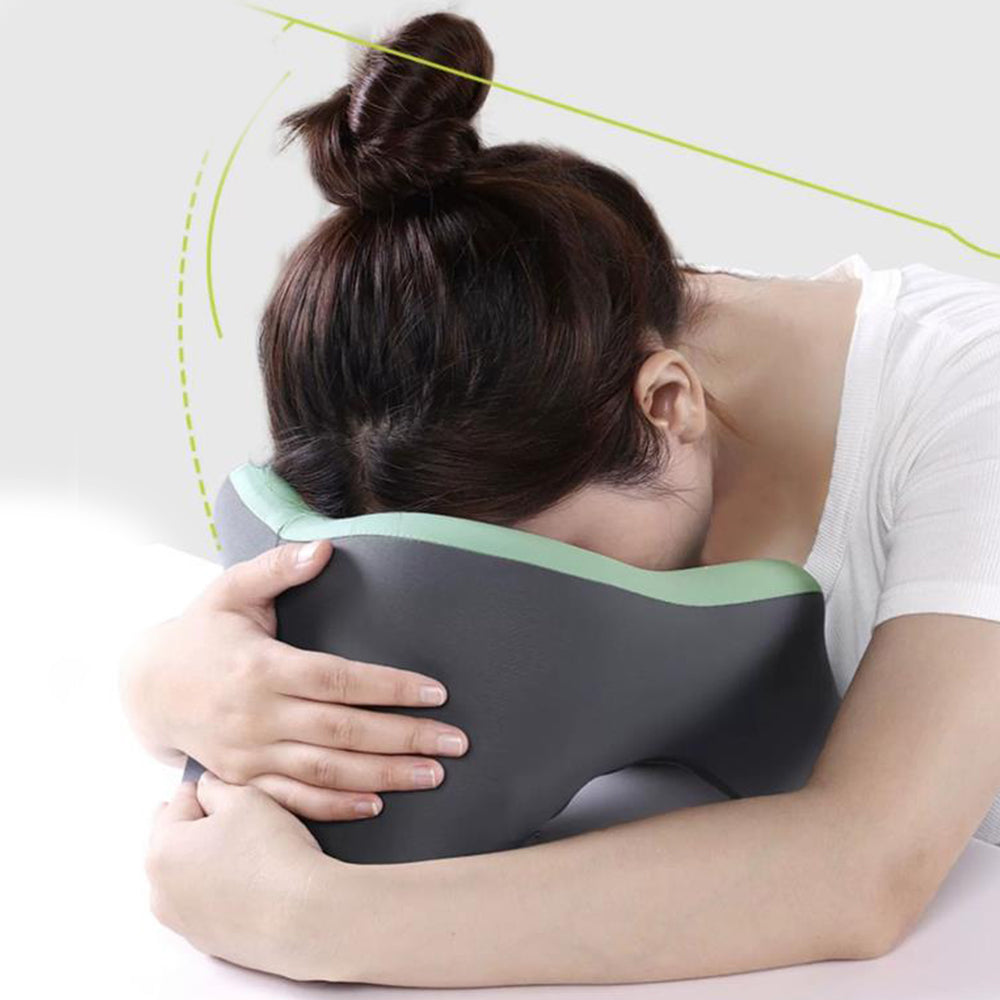 Travel Memory Foam U-Shaped Neck Support Headrest Pillow