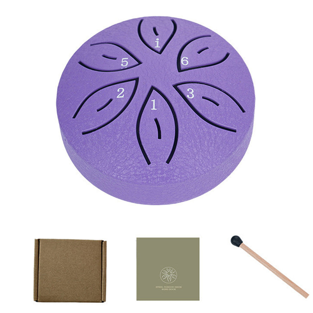 Rain Drum For Outside Mini Steel Tongue Drum Rain Chime 4.5 Inches 8 Notes