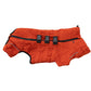 Dog Coat 4 Legs Covered Windproof Waterproof Dog Winter Jacket-Orange