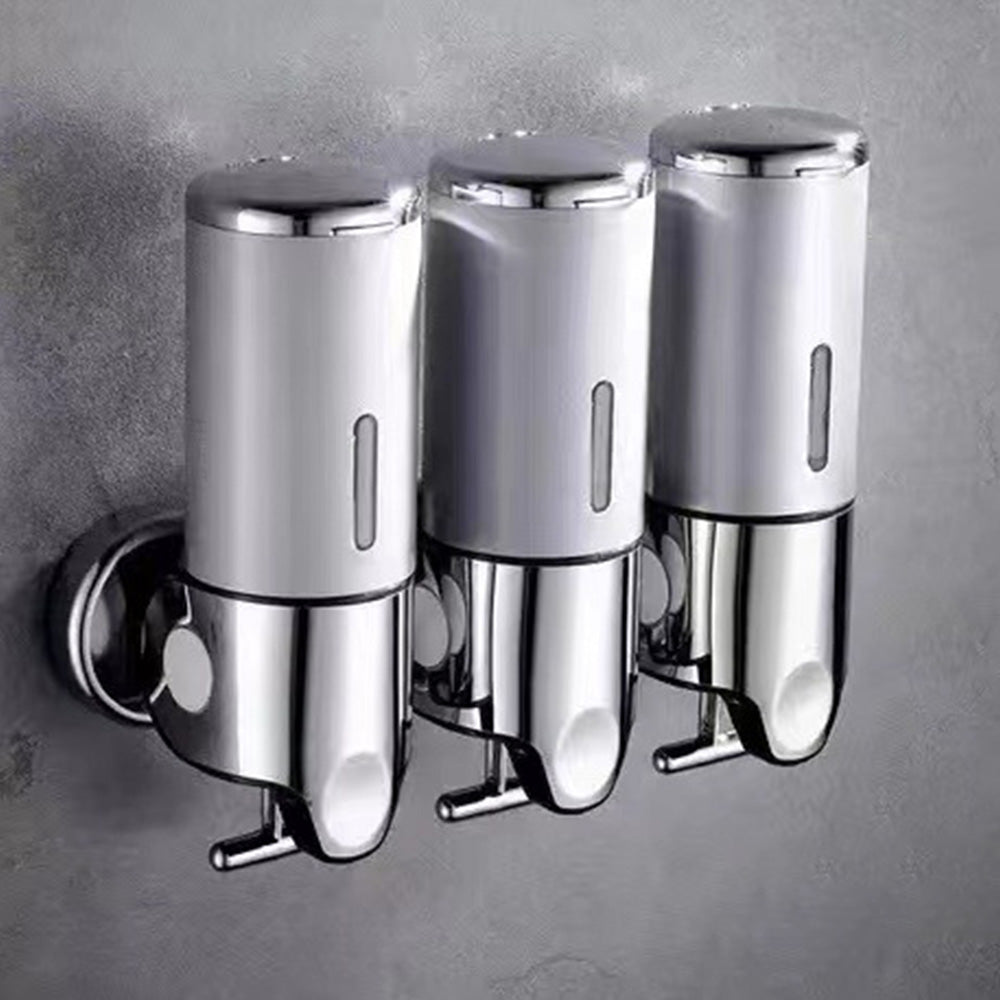 Wall-Mounted 3-Chamber Soap Dispenser 1500ml