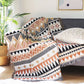 130x160cm Aztec Throw Blanket Bohemian Sofa Throw Blanket with Tassels