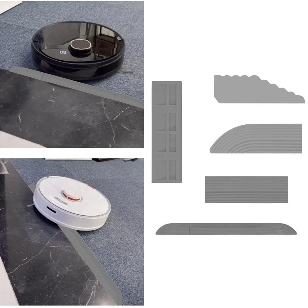 2 Sets 68.6CM Threshold Bars Step Ramp Kit For Robot Vacuum Cleaner