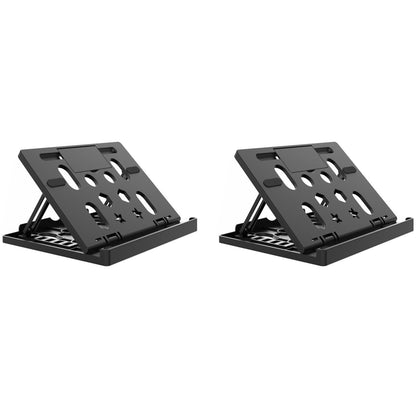 2Pcs Ergonomic Laptop Stand Notebook Tablet Holder