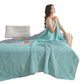Summer Cooling Blanket Lightweight Soft Cooling Comforter Quilt Throw for Hot Sleepers