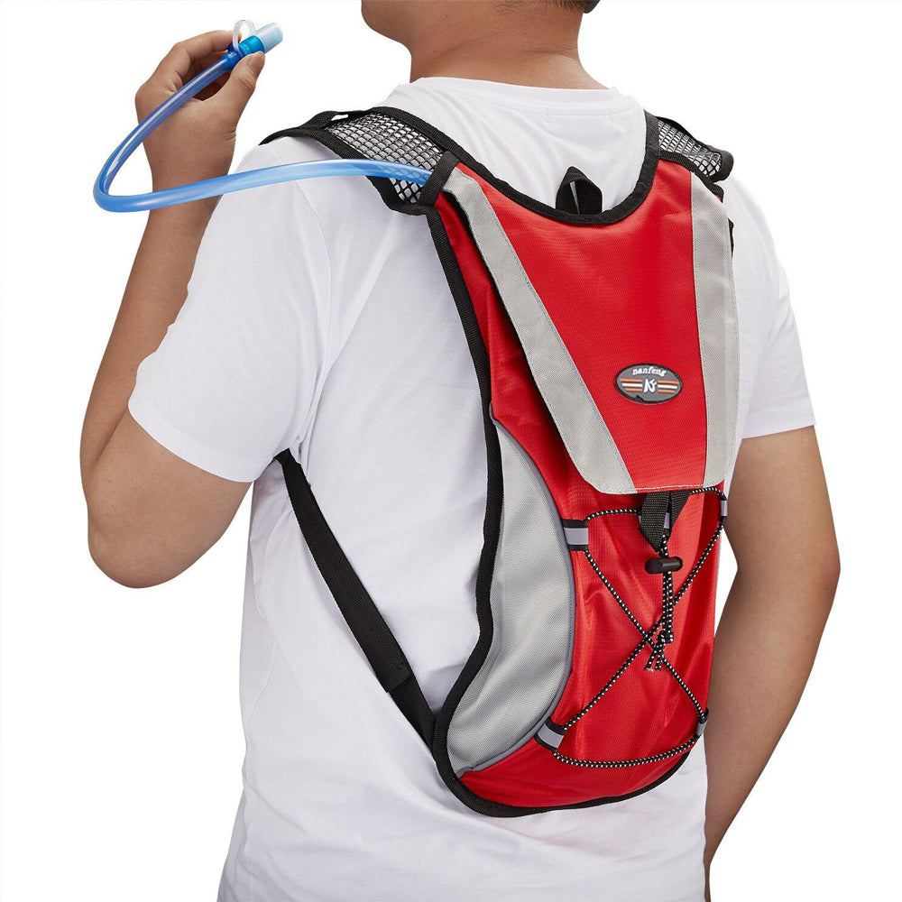 Hydration Backpack Pack with 2L Water Bladder for Hiking Running Biking