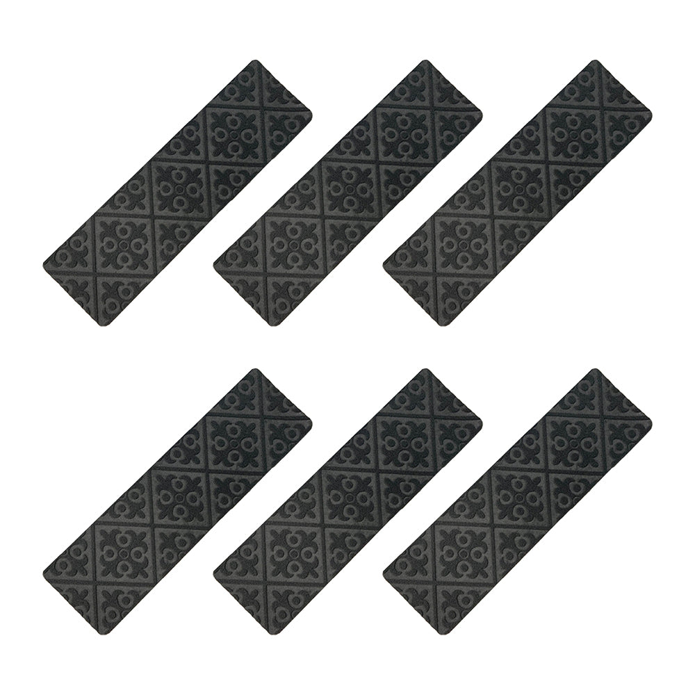 6Pcs Self-adhesive Cling Non Slip Carpet Stair Treads