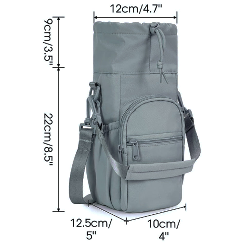 Water Bottle Sleeve with Adjustable Strap for 40oz Tumbler Cup Water Bottle