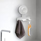 Stainless Steel Suction Cup Razor Holder Wall Mounted Bathroom Shaver Hook