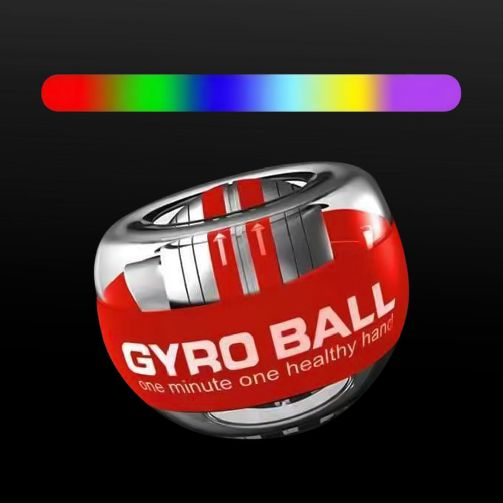 6 Colors LED Gyroscope Wrist Exercise Ball Strength Trainer Muscle Training