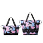 2Pcs Gradient Color Expandable Large-Capacity Travel Foldable Duffle Bag