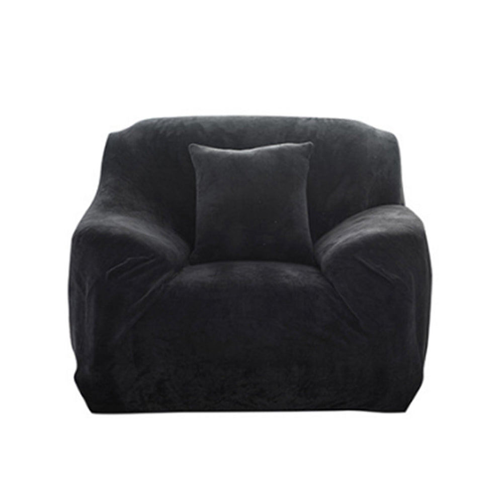 Velvet Plush Stretch Couch Cover