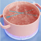 2Pcs Silicone Straw Cleaner Brush Non-slip Handle for Clearing Glass Smoothie Straws