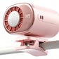 360 Rotatable 199-Speed Ice Cooling Clip Fan with Neck Lanyard TEC Semiconductor Cooling Fan Turbo Boost Wind