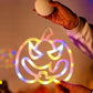 Halloween Window LED Light with Suction Cup Battery Operated-Pumpkin