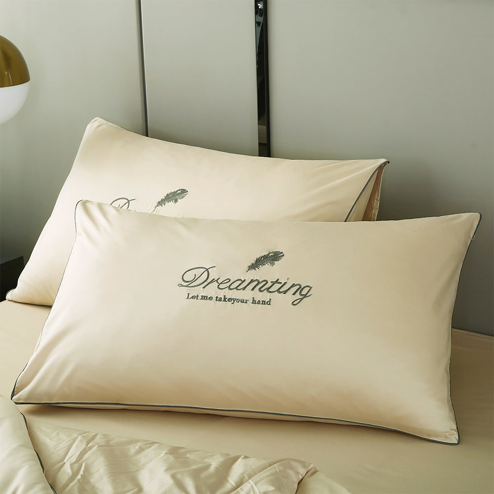 Summer Cool Feeling Quilt Bed Sheets and Pillowcases Set
