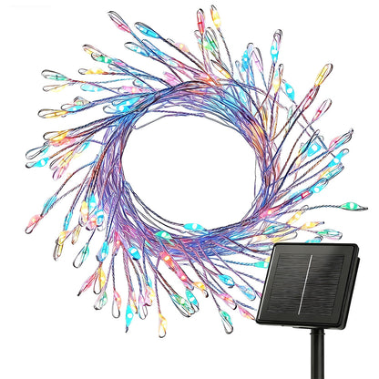 Solar String Lights Outdoor Waterproof Fairy Lights for Patio Balcony-Style 3