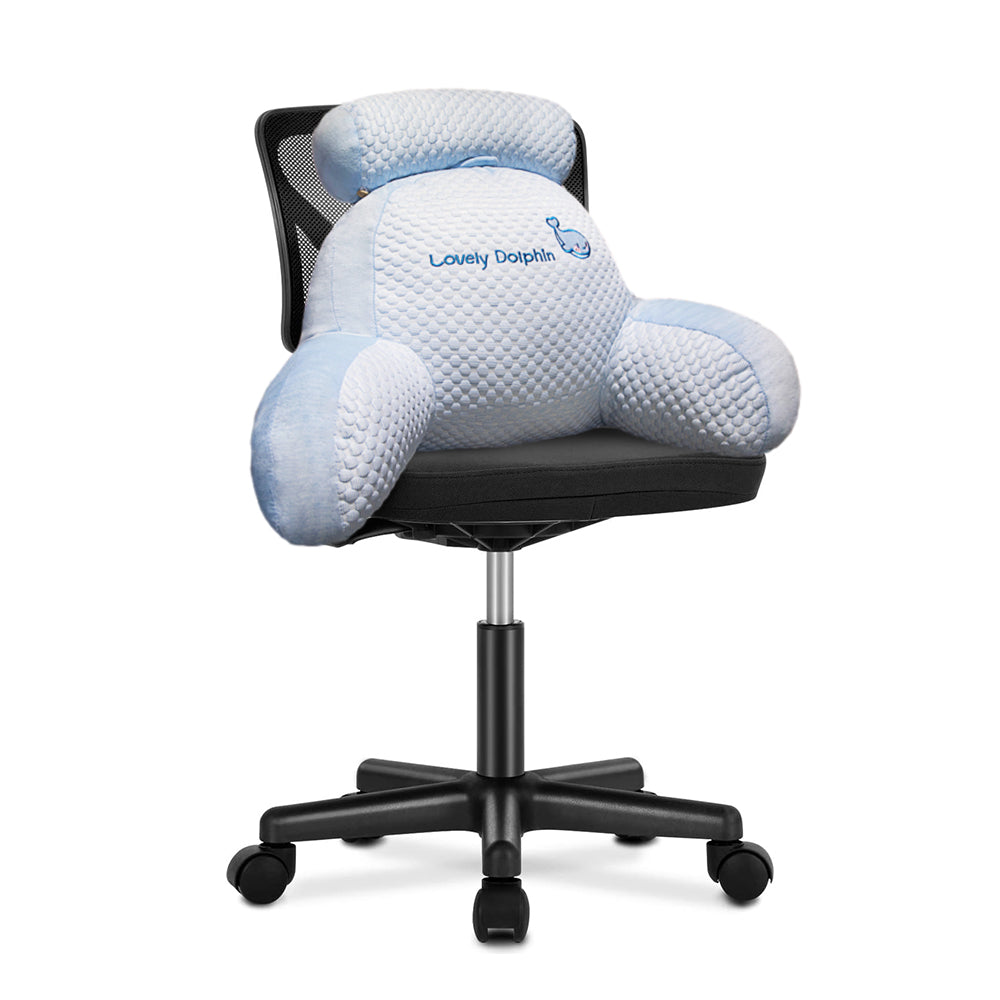 Bed Rest Pillow Neck Lumbar Support Seat Cushion with Arms
