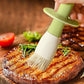 2Pcs Oil Dispenser Bottle with Heat Resistant Brush for Kitchen BBQ Baking Cooking