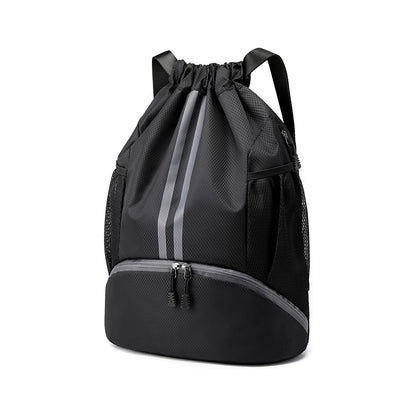 Sports Drawstring Backpack String Tote Gym Bag