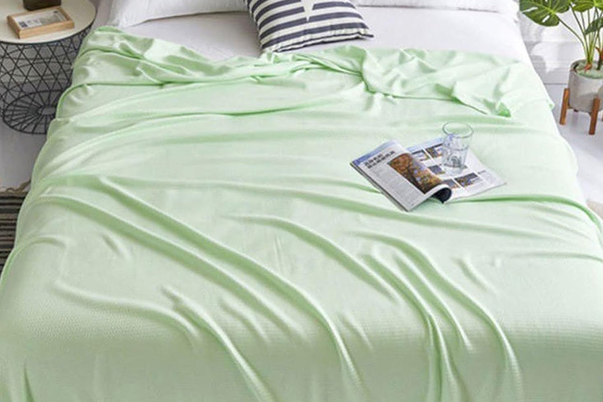 150x200cm Cooling Blanket Cool Ice Summer Blanket Bamboo Throws Blanket