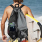 Swim Bag Mesh Drawstring Backpack for Swimming Gym and Workout Gear