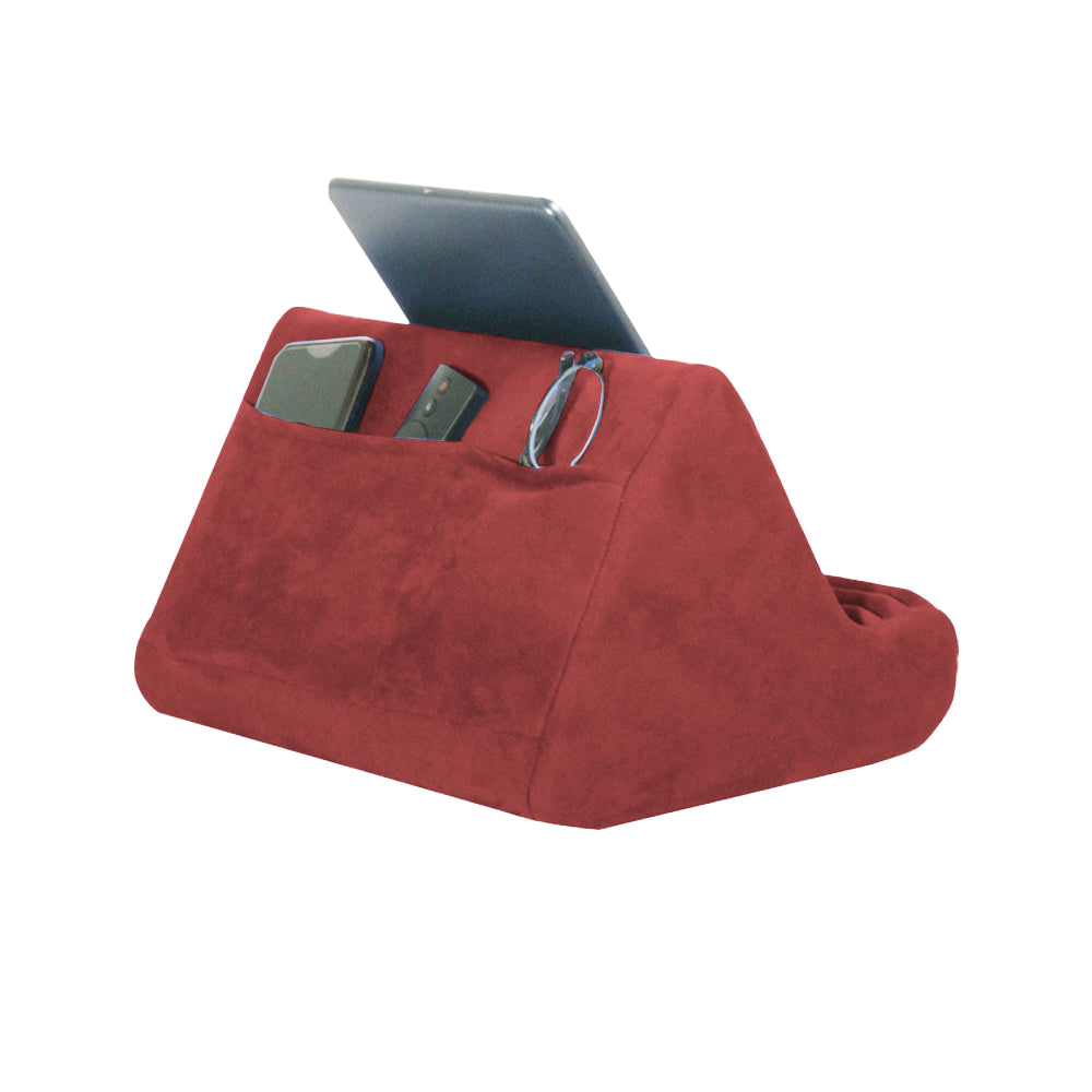 Multi-Angle Tablet Holder Compatible with iPads Lazy Holder Stand for Bed and Desk with 2 Pockets