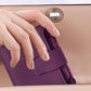 Genuine Leather Women's Wallet Short RFID Blocking Purse with Zipper
