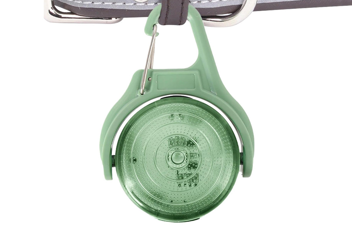 Dog Collar Light Rechargeable LED Water Resistance with 4 Modes for Night Walking