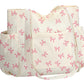 Corduroy Tote Bag with Side Water Bottle Pockets Large Shoulder Bag Casual Handbag