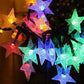 Outdoor Solar String Flower Lights Fairy Lights for Garden and Christmas Decoration