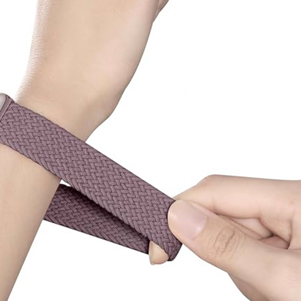 Adjustable Braided Loop Nylon Strap Compatible with Apple Watch 38/40/41/42 /44 /45 /49mm