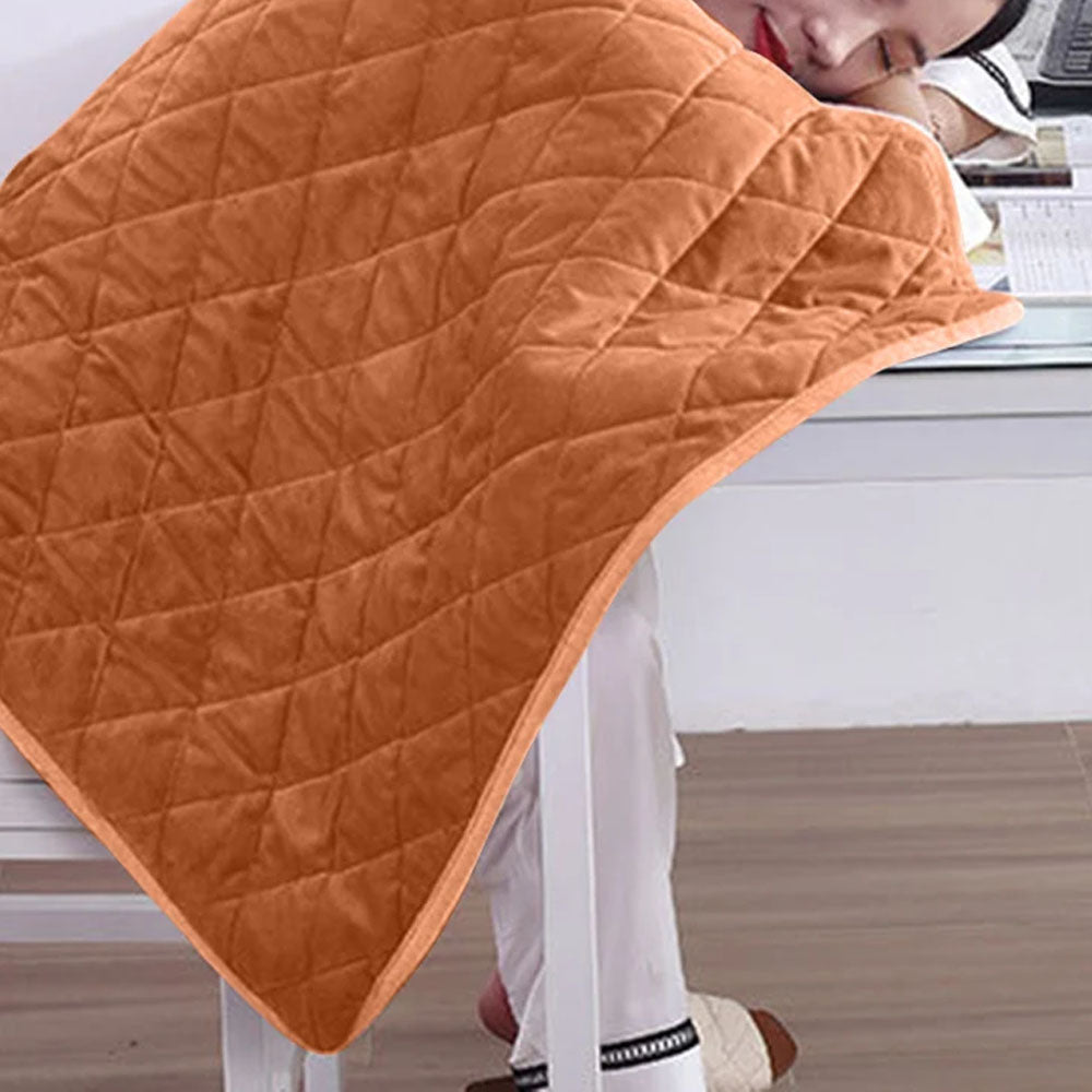 140x100cm USB Plug Electric Heated Shawl Blanket with 3 Heating Levels