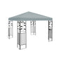 Gazebo Replacement Canopy Top Cover-Single Layer