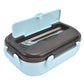 304 Stainless Steel Insulated Bento Lunch Box with 3-Compartments