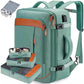 Business Travel Shoulder Backpack with Shoe Bag and Storage Bag