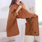 140x100cm USB Plug Electric Heated Shawl Blanket with 3 Heating Levels