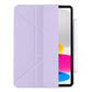Anti-Bending PC Tablet Case with Multi-Angle Stand Pencil Holder for iPad