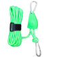 Portable Adjustable Fix Tent Pulley Camping Rope Quick Setup Outdoor Guy Lines For Canopy Kayak
