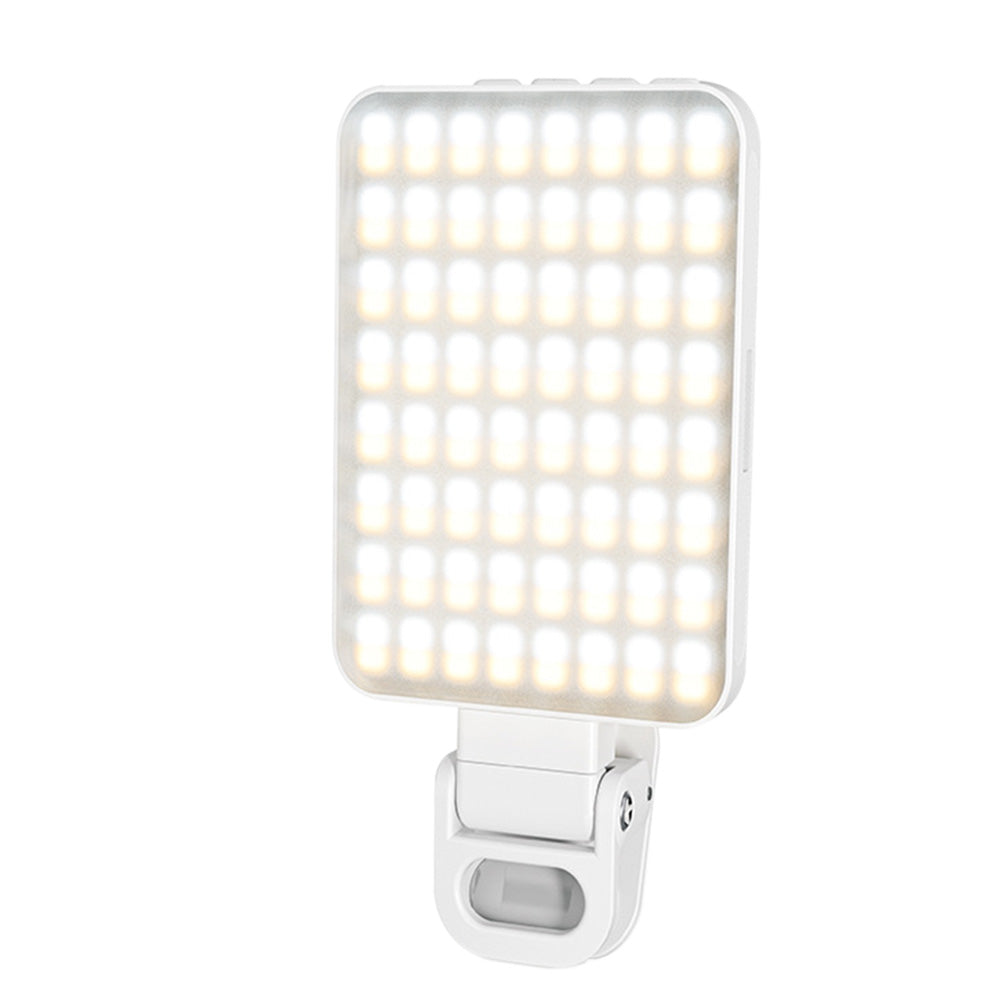 Selfie Light With Clip USB Rechargeable LED Phone Light Photo Light For Selfie Video Live Stream