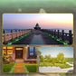 4Pcs Solar LED Pathway Driveway Ground Light