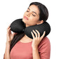 Travel Pillow Memory Foam U Shaped Neck Pillow with Storage Case for Airplane Chair