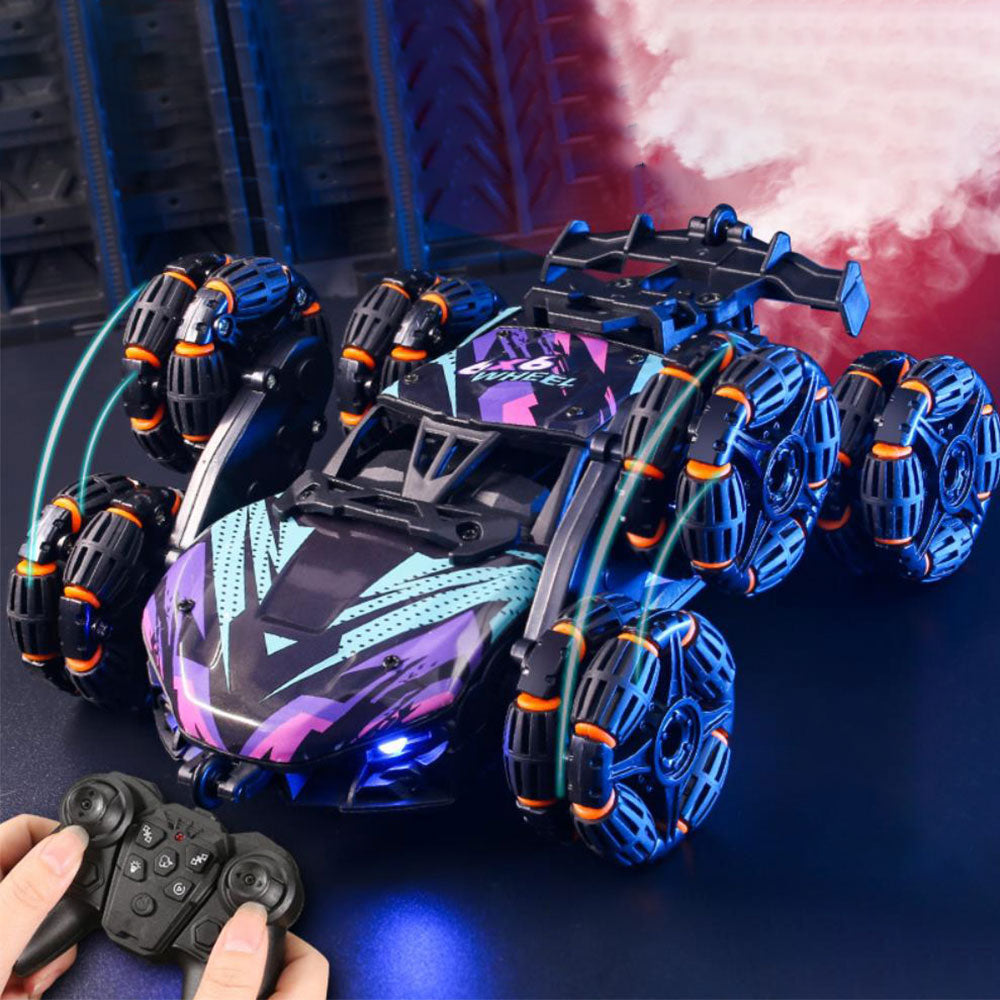 8 Wheels Stunt Car with Spray 360 Degree Hand Gesture Sensing RC Off Road Toy