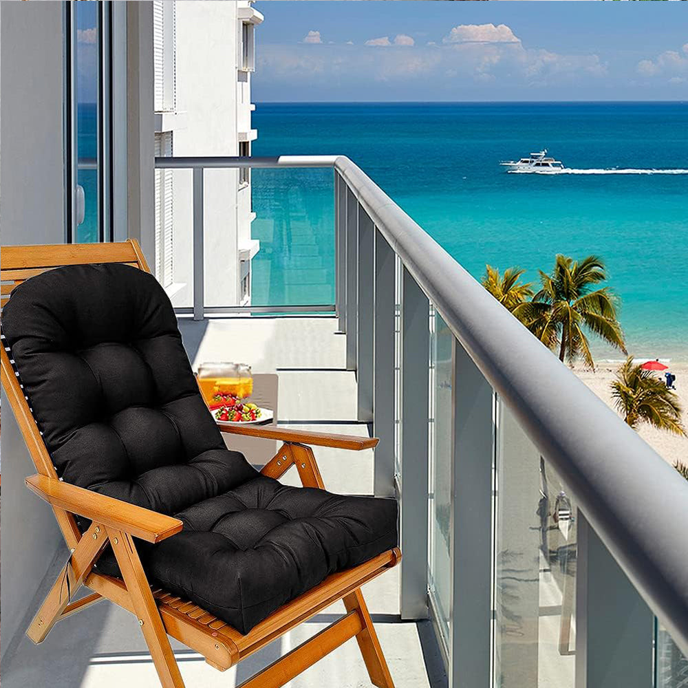 High Back Patio Adirondack Lounge Chair Pad