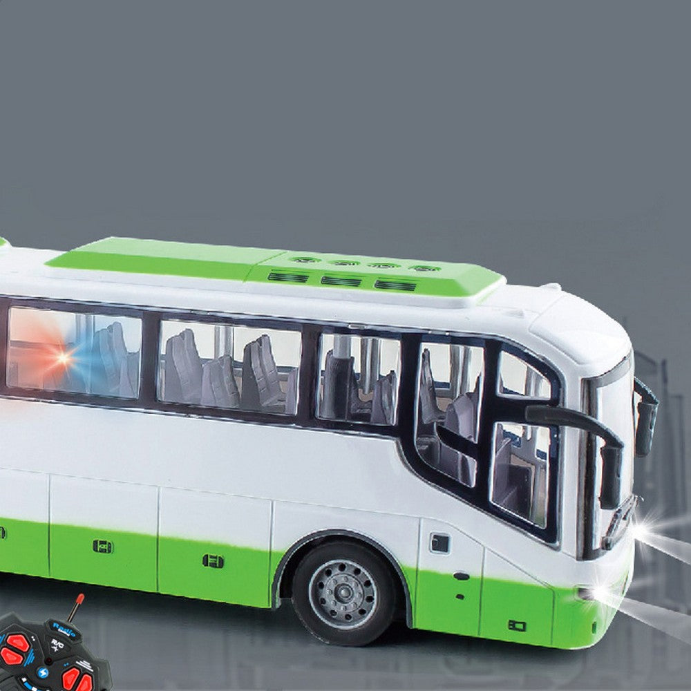 Remote Control Simulated Bus Toy with LED Light