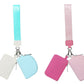 2-In-1 Dual-Pouch Wristlet Zipper Pouch Set Wallet Coin Purse Card Holder