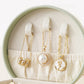PU Leather Mini Travel Jewelry Storage Box for Earring Necklace