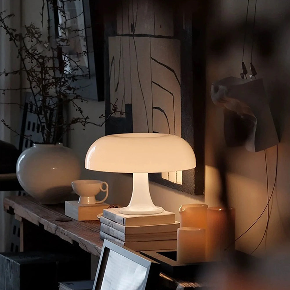 LED Dimmable Mushroom Table Lamp